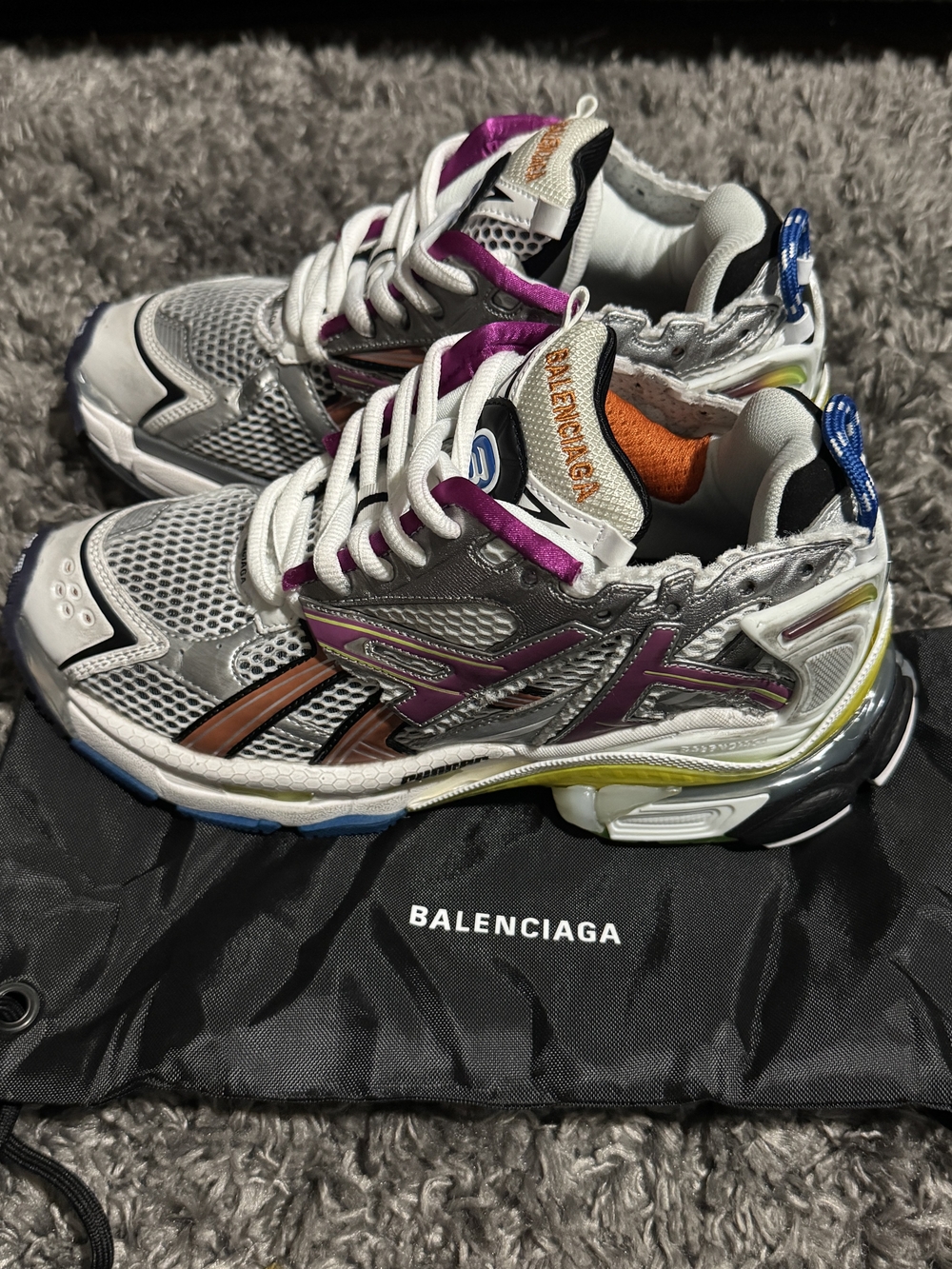 Balenciaga Multicolor Runner Sneakers